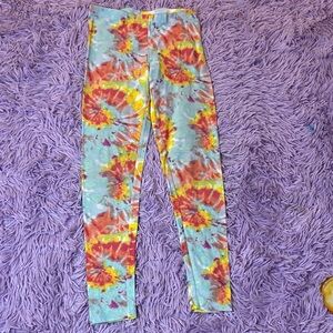 Bobbie Brooks Multicolor Tie-Dye Kids Leggings